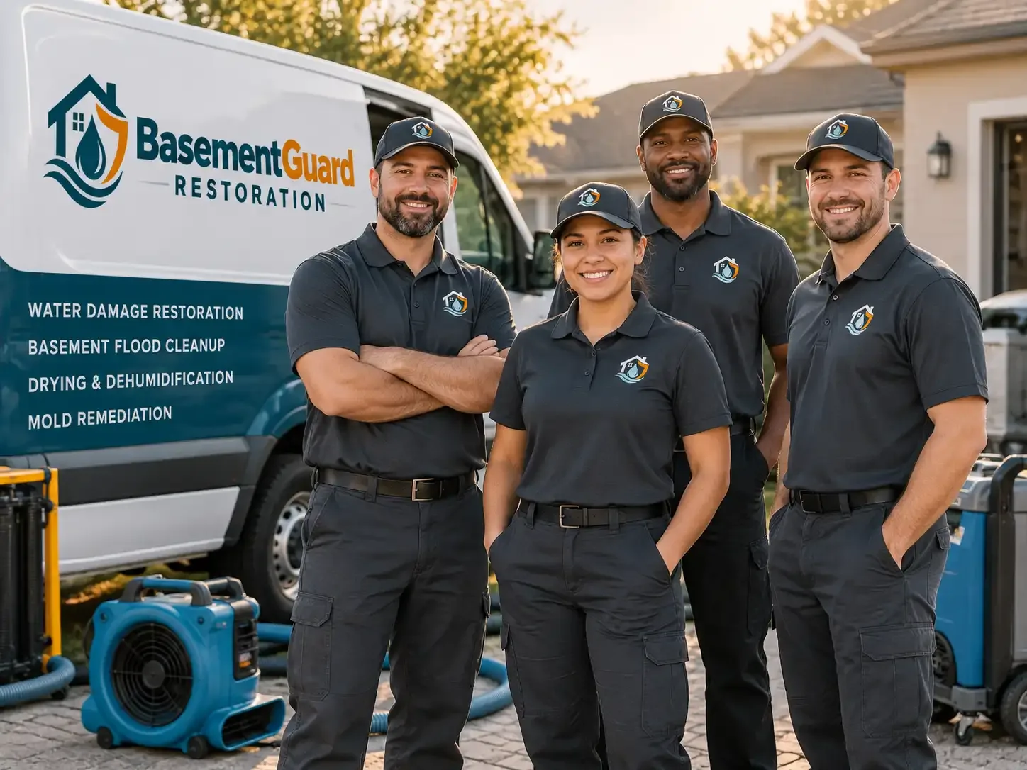Basement Water Damage Restoration company in Mcgrath, MN